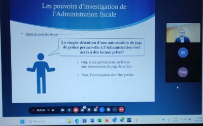 La procédure fiscale: Me Emanuele Ceci fait le point en la matière