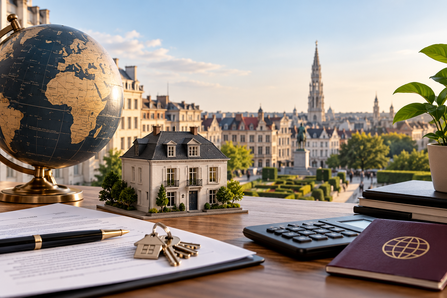 Bureau immobilier vente en Belgique