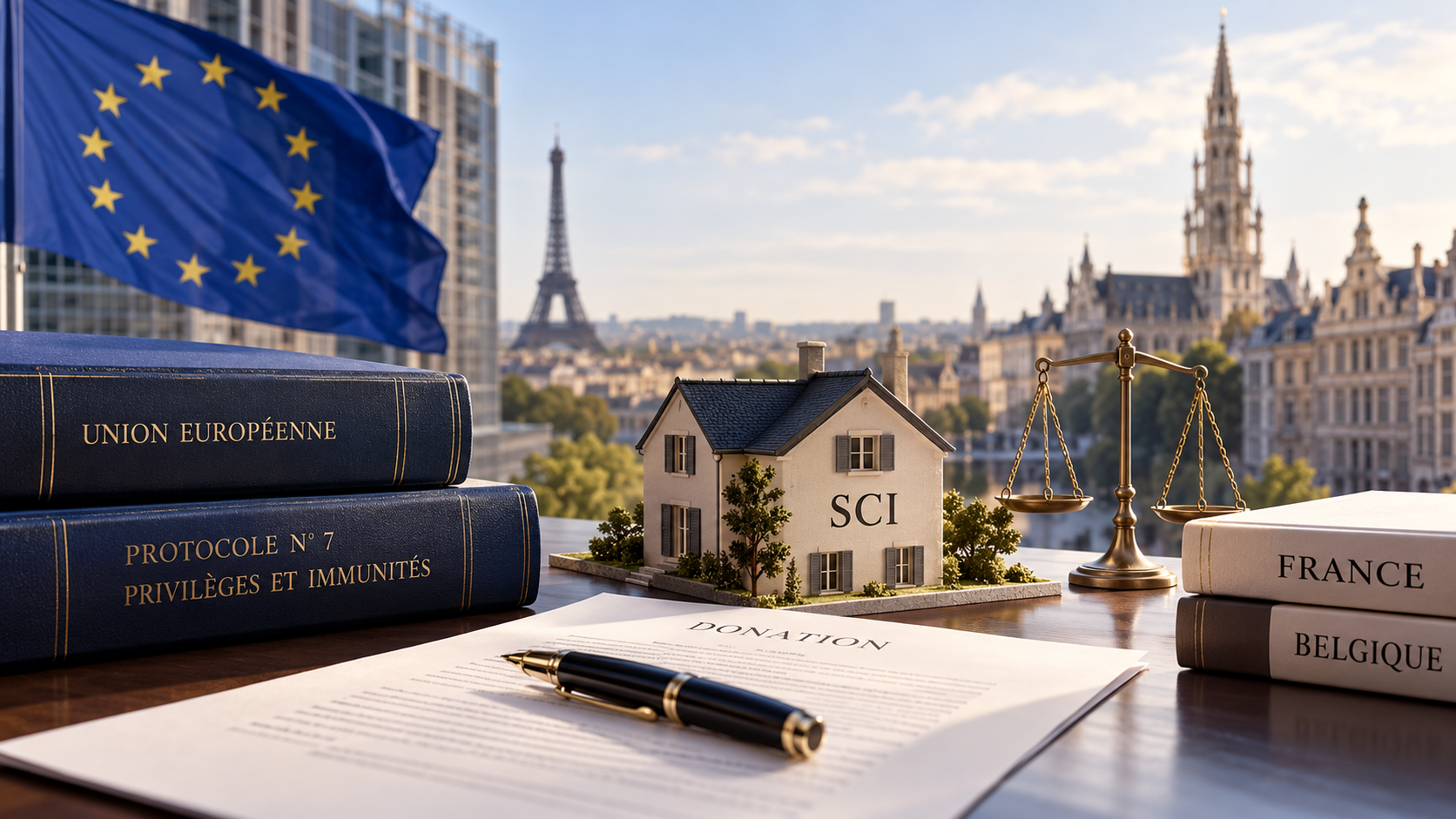 Kolwager _ SCI Arrêt Kolwager – donation de SCI française et fiscalité des fonctionnaires européens
